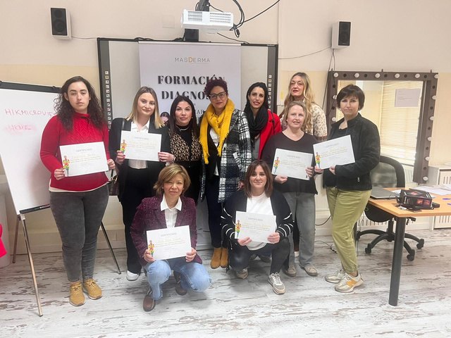 Grupo de formación con certificados