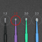 Microcepillos veganos desechables 1,5 mm - Imagen 2